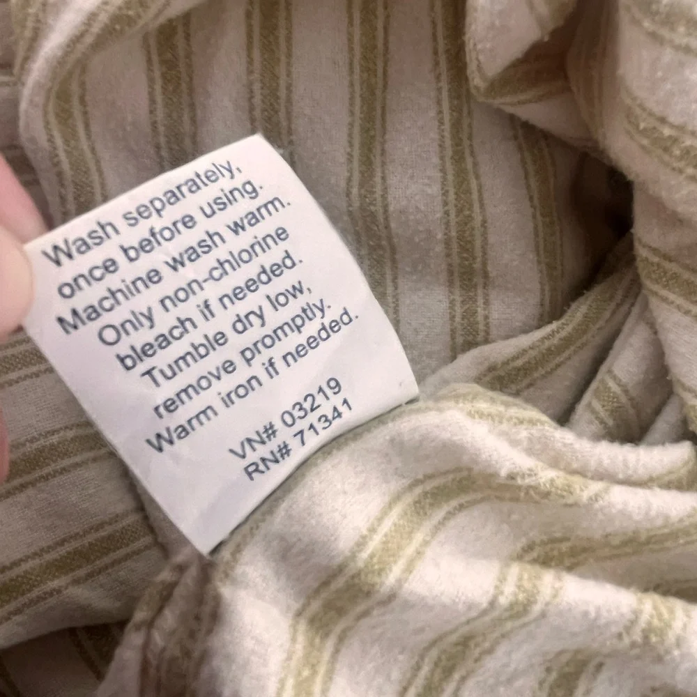 LLBEAN Fitted Flannel Bedsheet